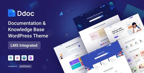 DDoc v1.1.0 Nulled – Documentation and Knowledgebase WordPress Theme