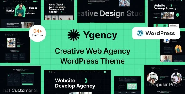 Ygency 1.2.1 Nulled – Web Design Agency WordPress Theme