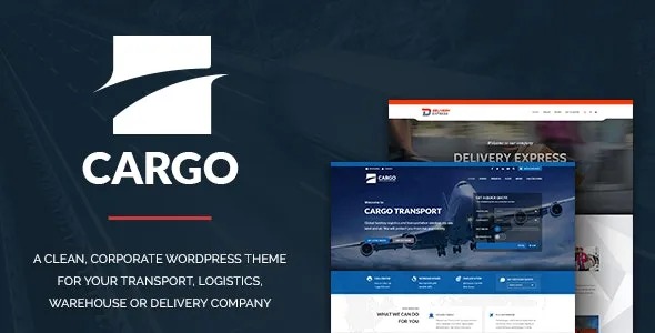 Cargo Transport & Logistics WordPress Theme Free Download
