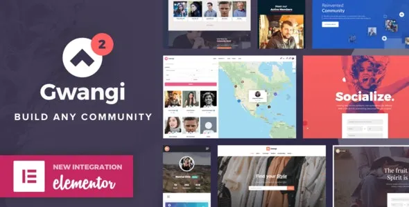 Gwangi BuddyPress Community Theme