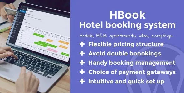 HBook Hotel booking system – WordPress Plugin