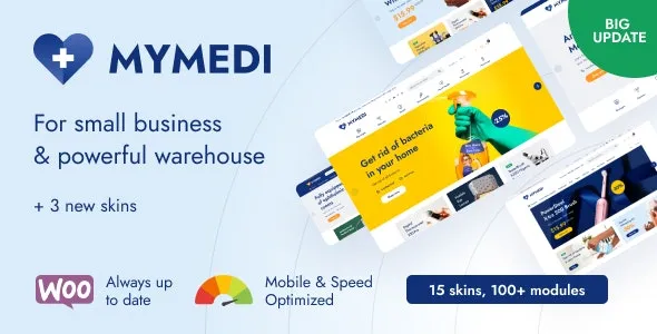 MyMedi Responsive WooCommerce WordPress Theme