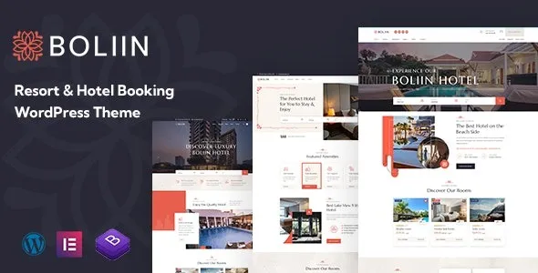 Boliin Resort & Hotel Booking WordPress Theme