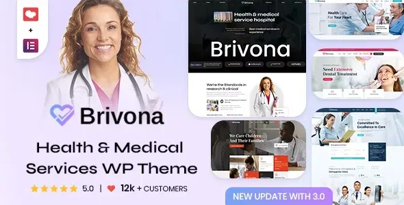 Brivona Clinical Websites WordPress Theme