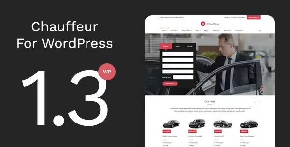 Chauffeur Limousine, Transport And Car Hire WP Theme