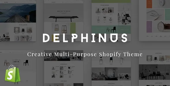 Delphinus (v1.0.5) Creative Multi-Purpose Shopify Theme Free Download