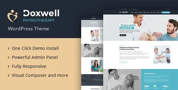 Doxwell Physical Therapy WordPress Theme