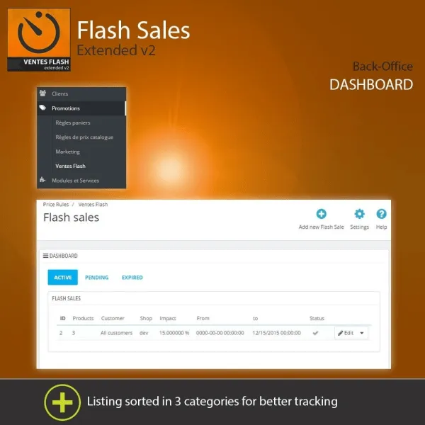 Flash Sales – Extended (v2.4.1) Free Download