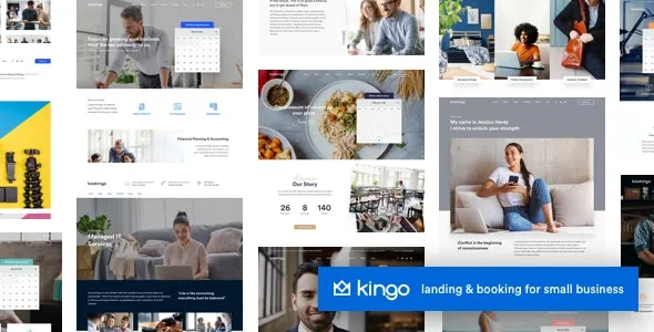 Kingo Booking WordPress for Small Business