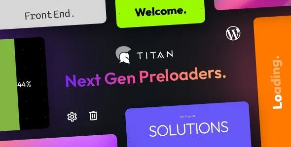 Titan Preloaders & Page Transitions WordPress Plugin