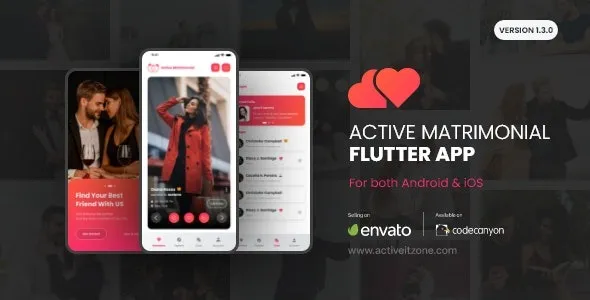 Active Matrimonial Flutter App v1.9