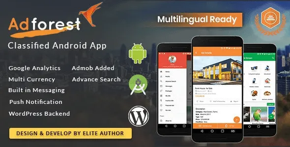 AdForest (v4.0.8) Classified Native Android App