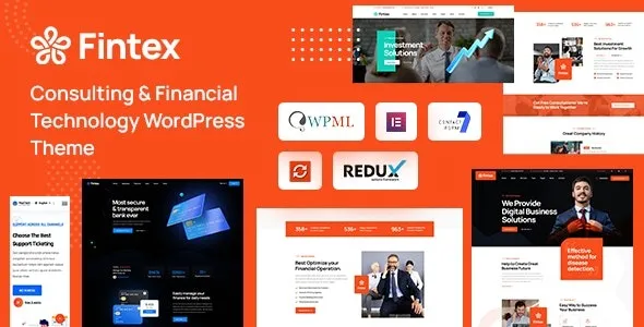 Fintex v1.0.0 Consulting & Financial WordPress Theme