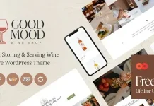 Good Mood (v.1.9.0) Wine Shop WordPress Theme