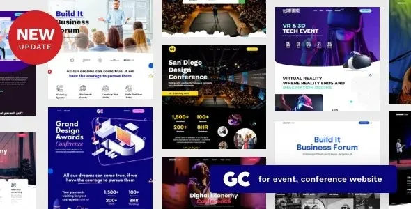 Grand Conference v5.1.9 Event WordPress Theme