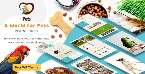 Pet World v2.8 Dog Care & Pet Shop WordPress Theme