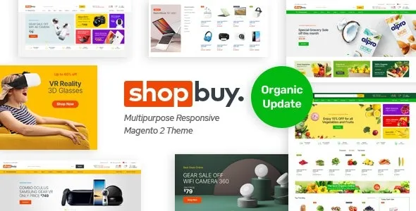 Shopbuy (v1.0.8) Multipurpose Responsive Magento 2 Theme
