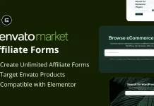 Envato Market Affiliate Forms for Elementor v1.0.0